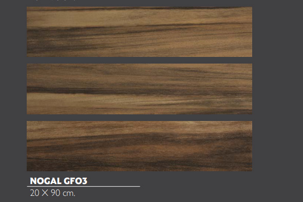 Recubrimiento cerámico Daltile 20x90 duela Foresta Nogal GFO3