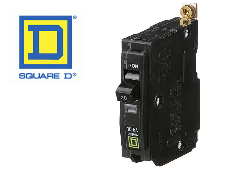 Interruptor termomagnético atornillabe 3X90 amperes Square D QOB390