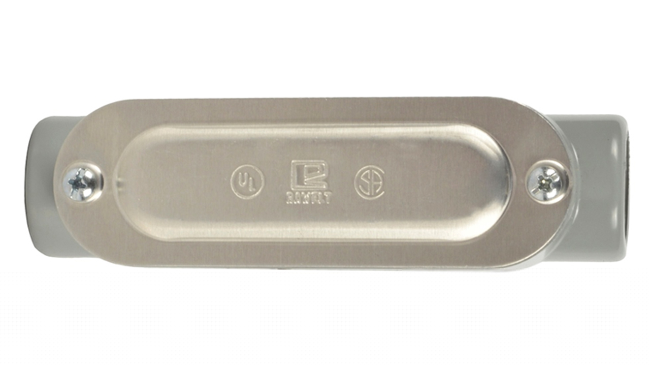 Condulet ovalada Rawelt OC c/tapa 3/4