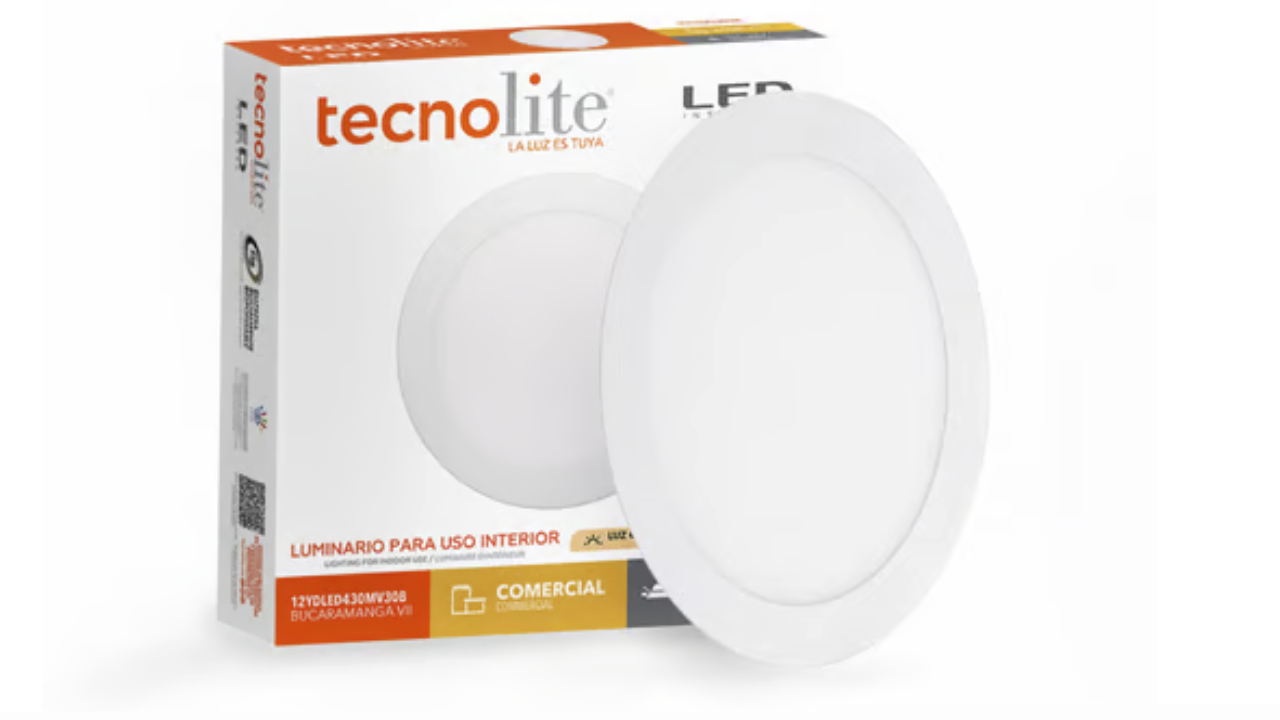 Spot empotrable Tecnolite BUCARAMANGA VII - 12YDLED430MV30B 15cm LED12W 