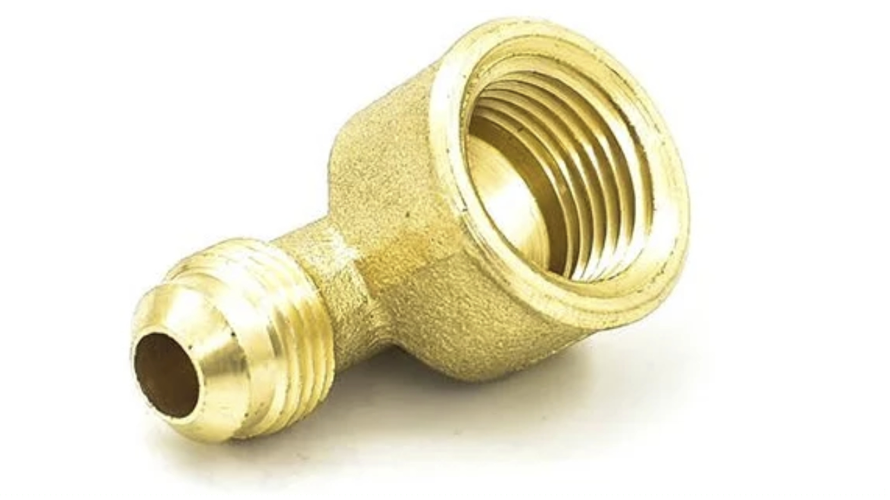 Codo estufa abocinado 45º rosca int 10*13 mm