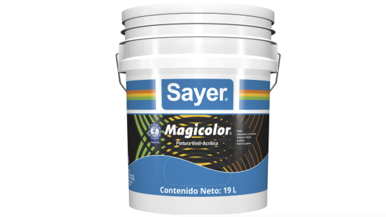 Pintura vinil acrílica Sayer Magicolor