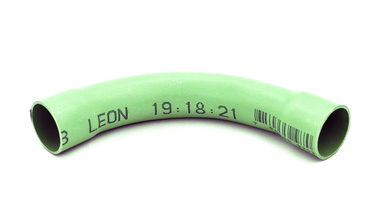 codo conduit pvc ligero 38mm - 1 1/2