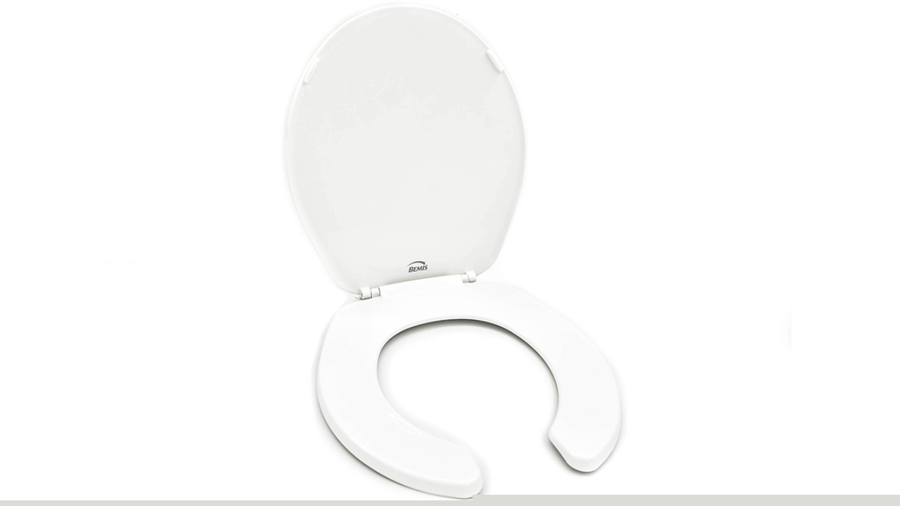 Asiento corto Bemis 75000 color blanco