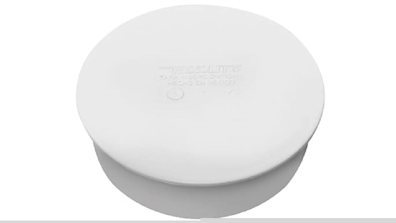 Tapón pvc sanitario inserción 100 mm (4